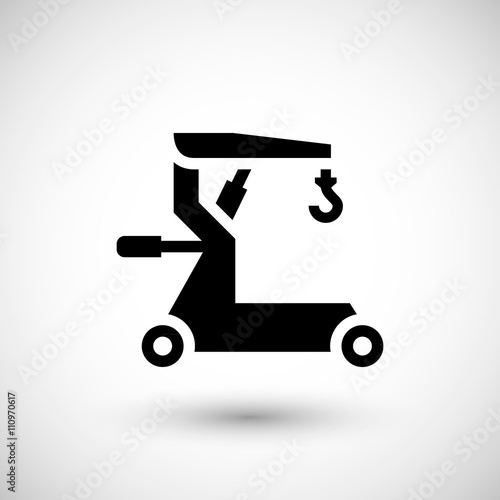 Mobile hoist icon