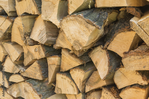 Wallpaper Mural pile of fire wood texture Torontodigital.ca