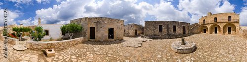 Ruins of ancient Aptera on Crete island  Greece