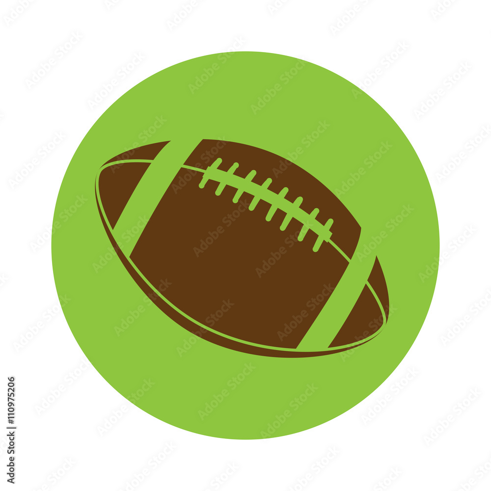American football ball icon - Vector American football ball icon - Vector