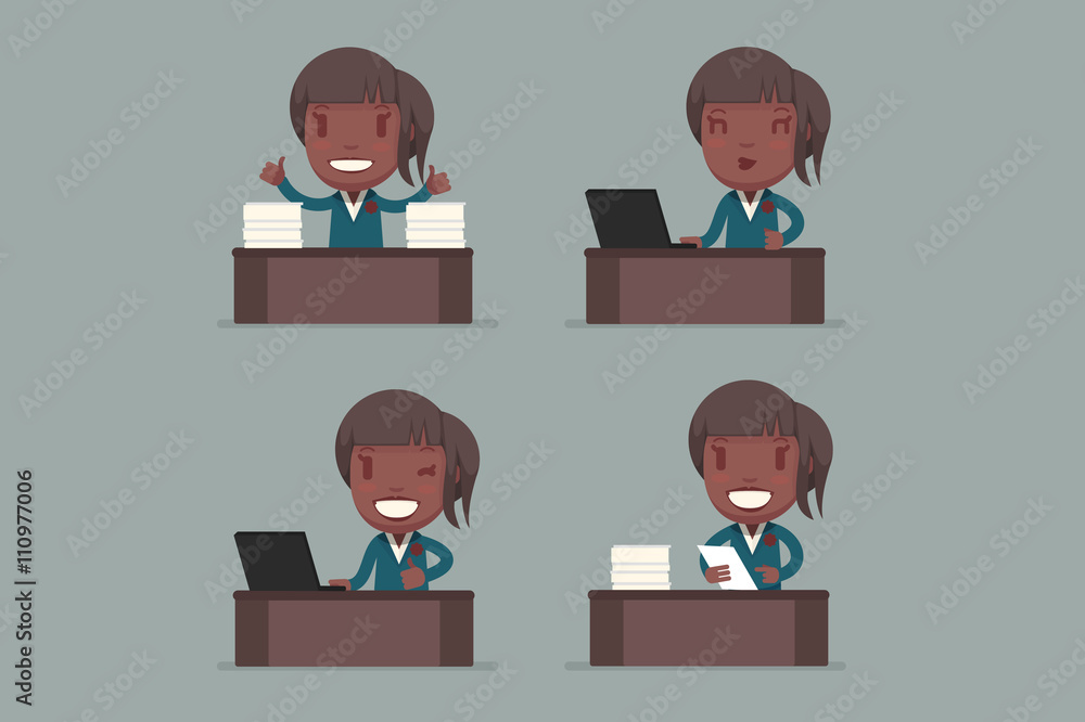 Cute business woman Cute business woman