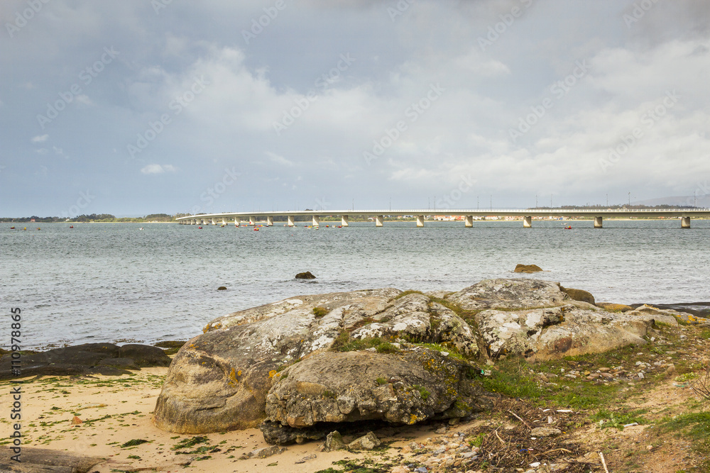 Bridge of Arousa Island