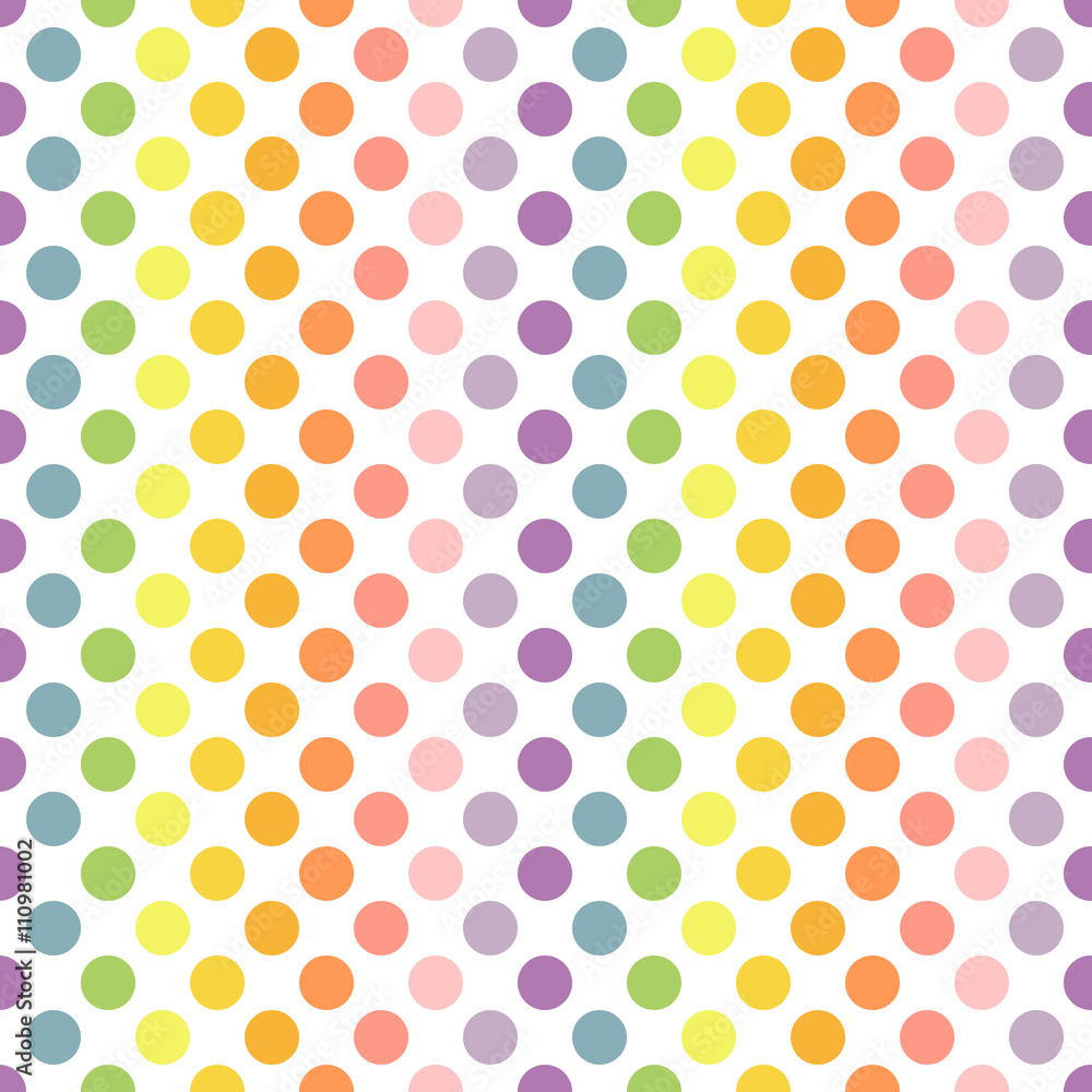 Dot colors pattern Dot colors pattern