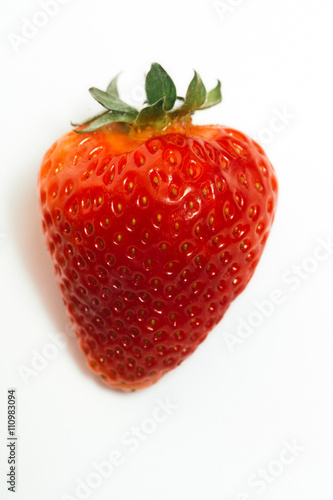 Strawberry isolated on white