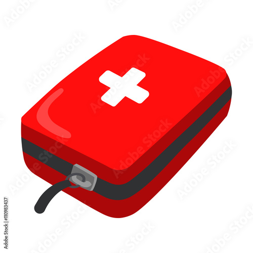 Medicine chest icon of vector illustration for web and mobile