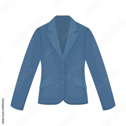 Business jacket icon of vector illustration for web and mobile