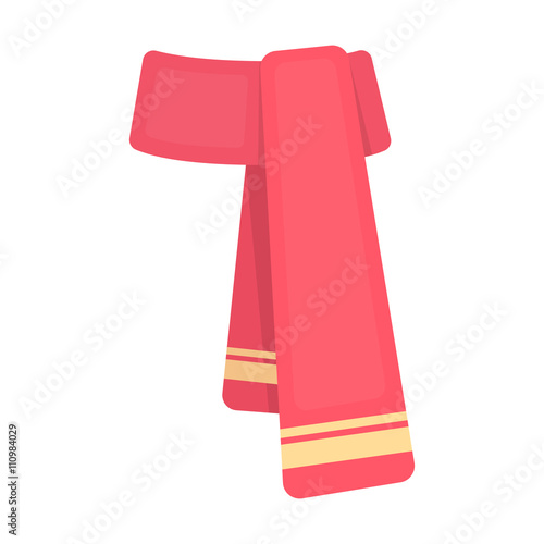 Scarf icon of vector illustration for web and mobile photo