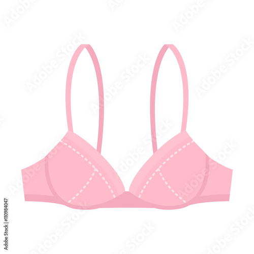 Bra icon of vector illustration for web and mobile