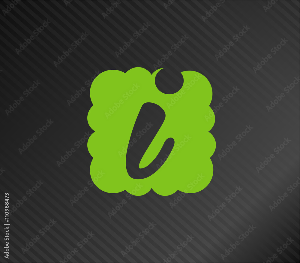 Abstract icon based on the letter i
Abstract icon based on the letter i