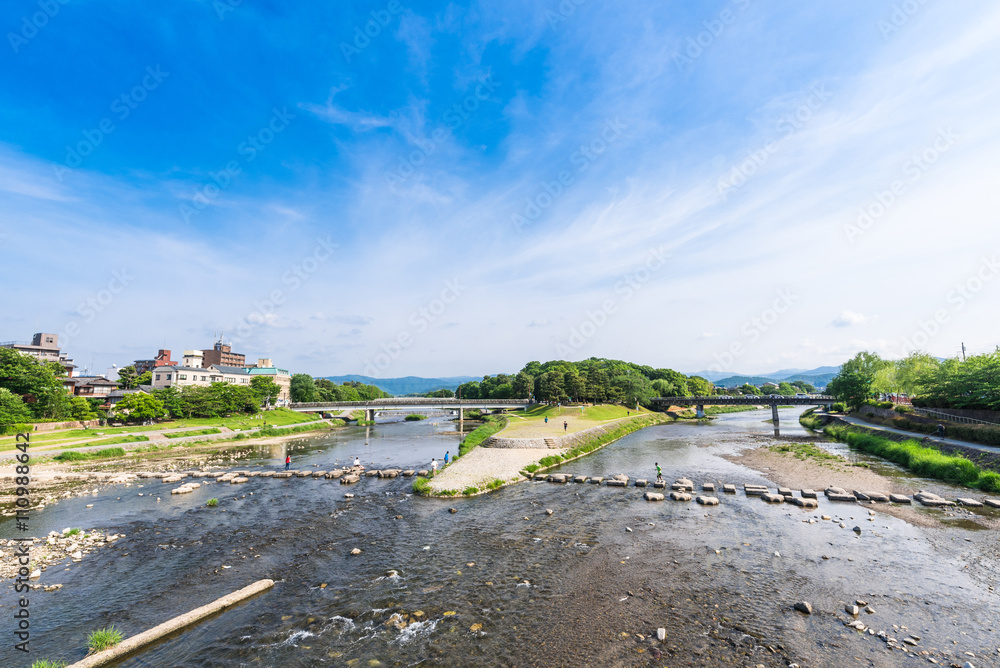 京都　鴨川デルタ