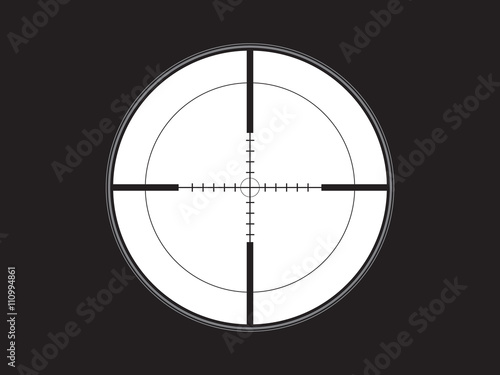 crosshair, reticle, vector eps10