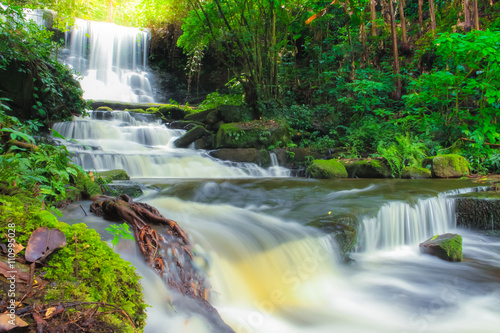 Waterfall in Phuhinrongkla National Park  Phitsalulok province  Thailand
