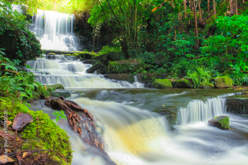 Waterfall in Phuhinrongkla National Park, Phitsalulok province, Thailand