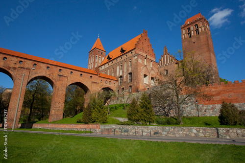 Zamek wraz z katedrą w Kwidzynie, Polska, The castle in Kwidzyn, Poland 