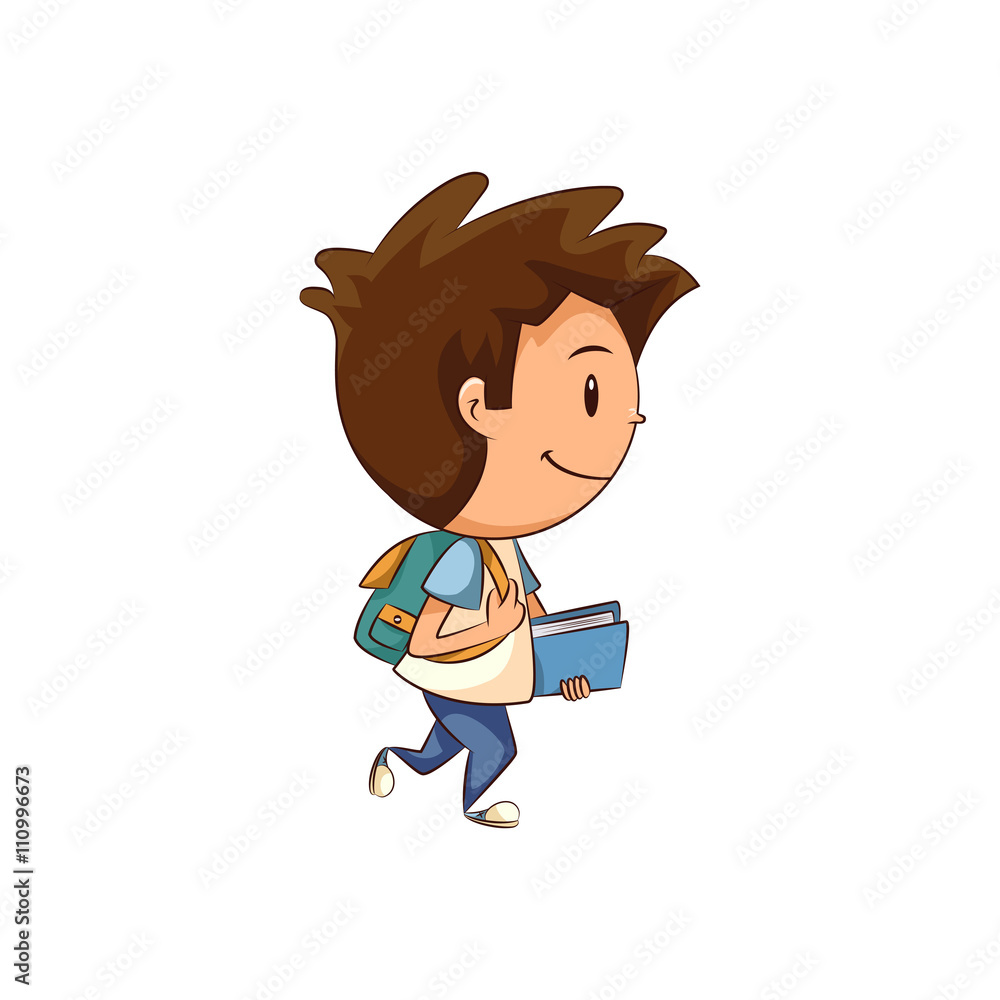 Child walking, backpack Child walking, backpack