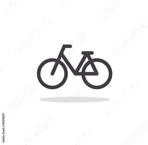 bicycle icon and symbol