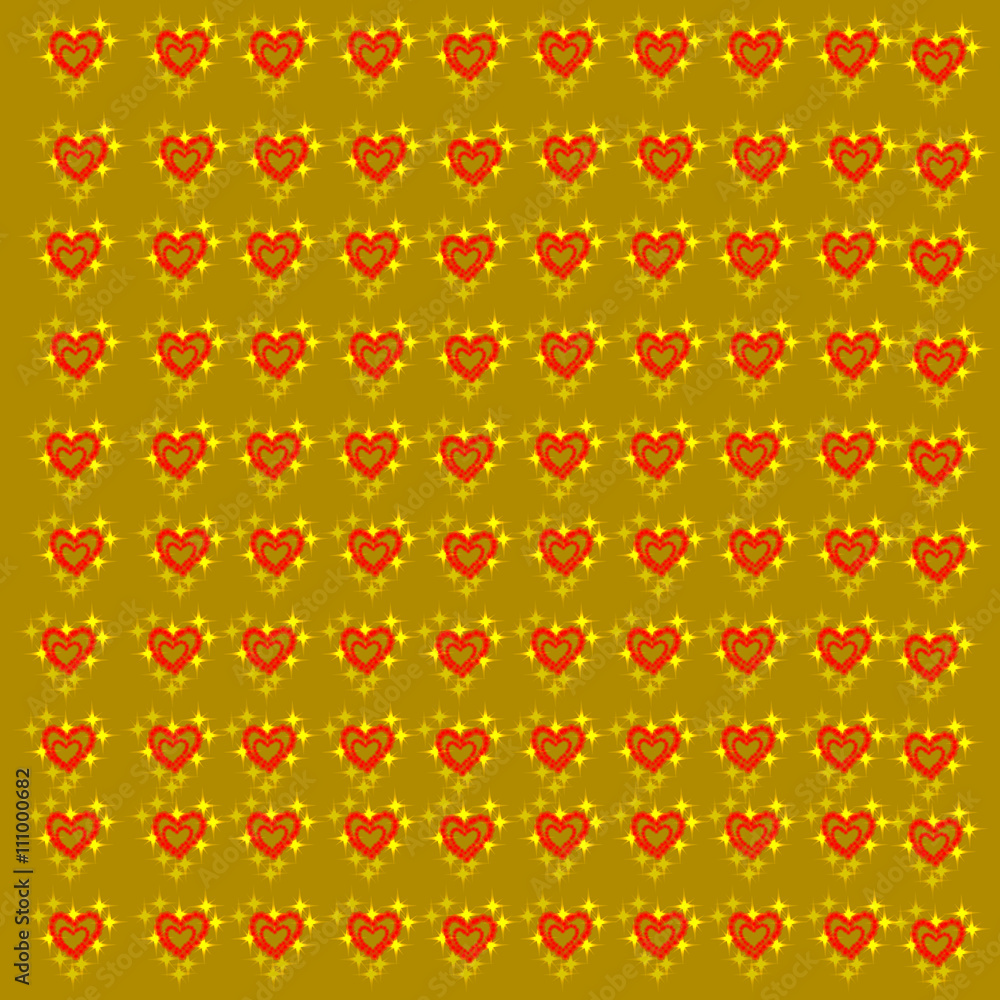 Background with hearts. Background with hearts.