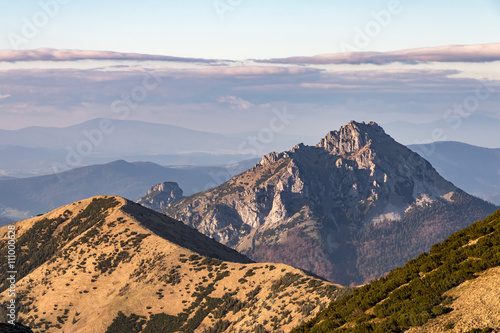Stony Big Rozsutec peak, Little Fatra, Slovakia