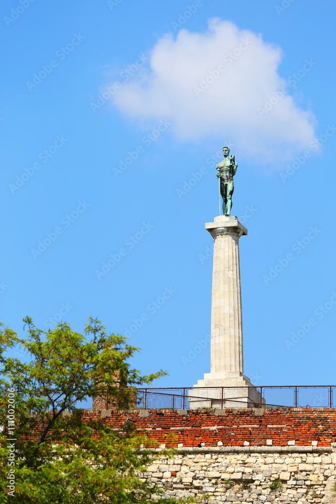 Monument of Belgrade winner,Kalemegdan fortress,Belgrade,Serbia