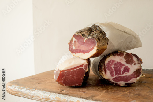 Logs of Cured Meat photo