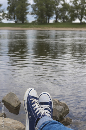 on the Elbe in Germany