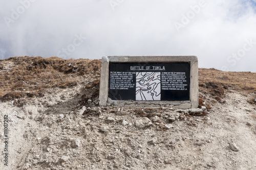 Historial battle of Tukla ridge, Himalaya photo