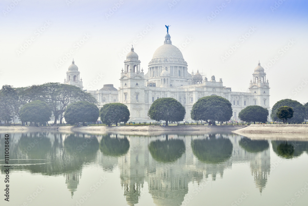Fototapeta premium Victoria Memorial, Kolkata , India - Historical monument.