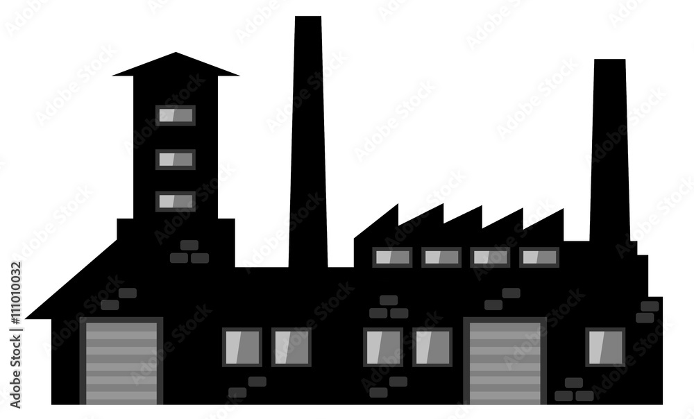Usine ancienne en briques Usine ancienne en briques