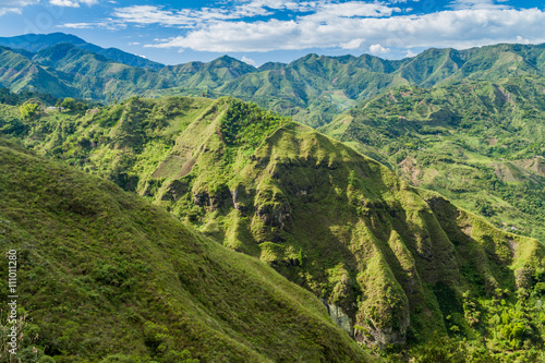 Tierradentro valley in Colombia photo