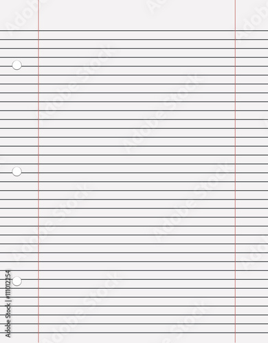 Notebook paper