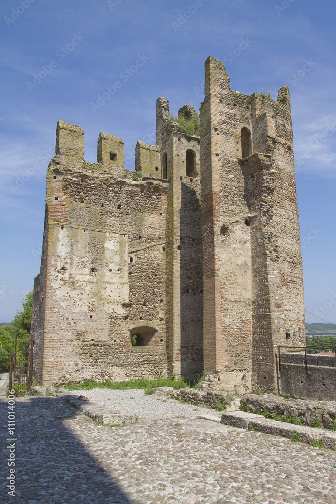 castello scaligero torre a valeggio sul mincio provincia di verona veneto italia