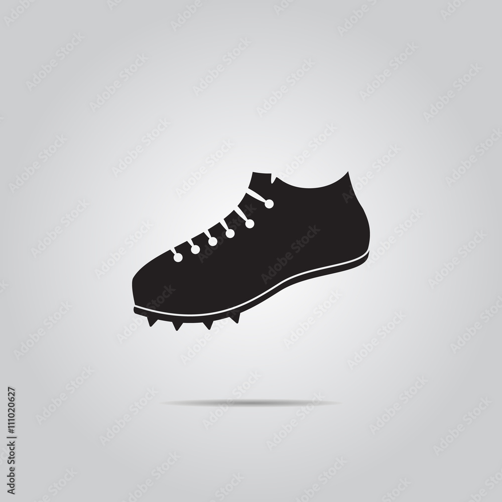 Running shoe vector icon Running shoe vector icon