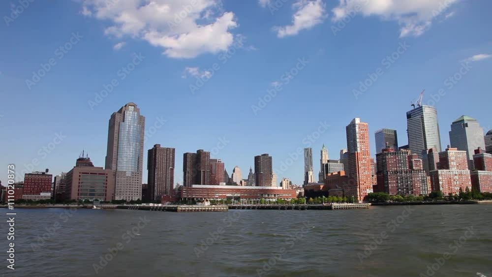 Panoramiche dello skyline dei grattacieli a New York City, NY, USA Panoramiche dello skyline dei grattacieli a New York City, NY, USA