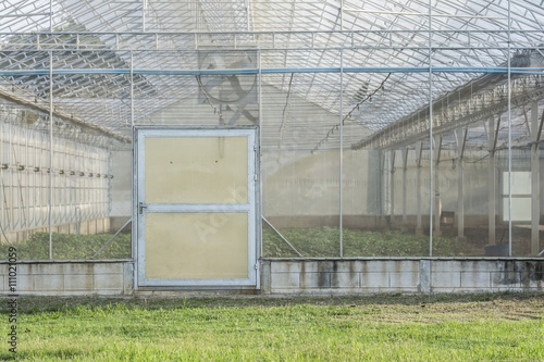 The front door of the plant nursery