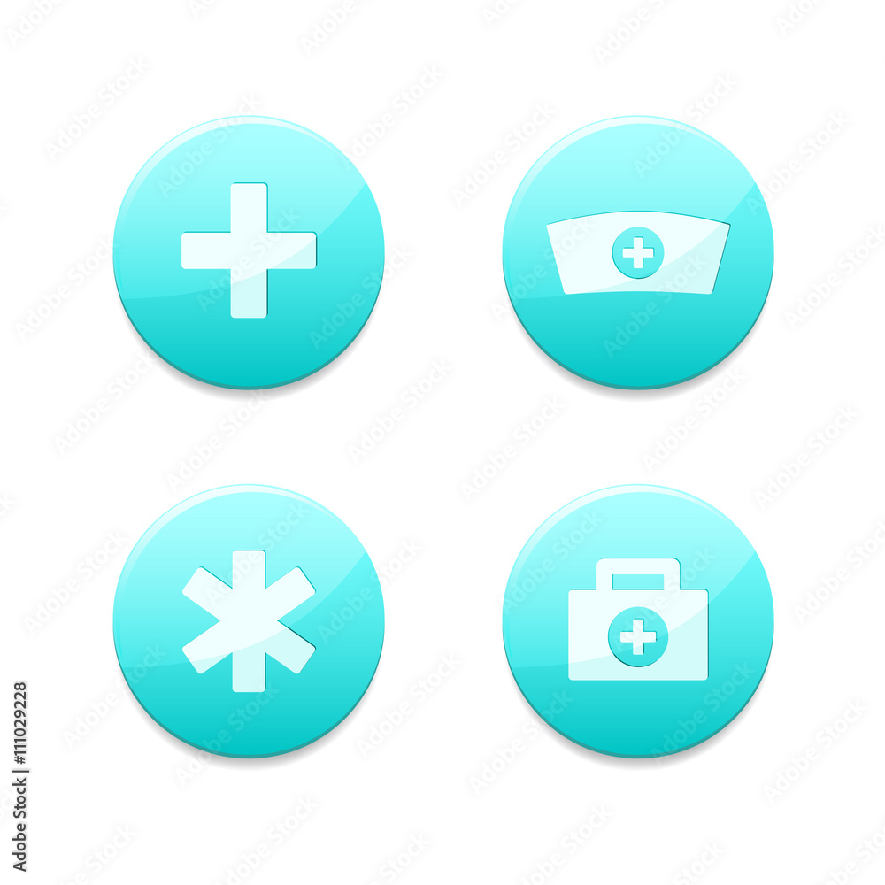 Obraz premium Medical Icons
