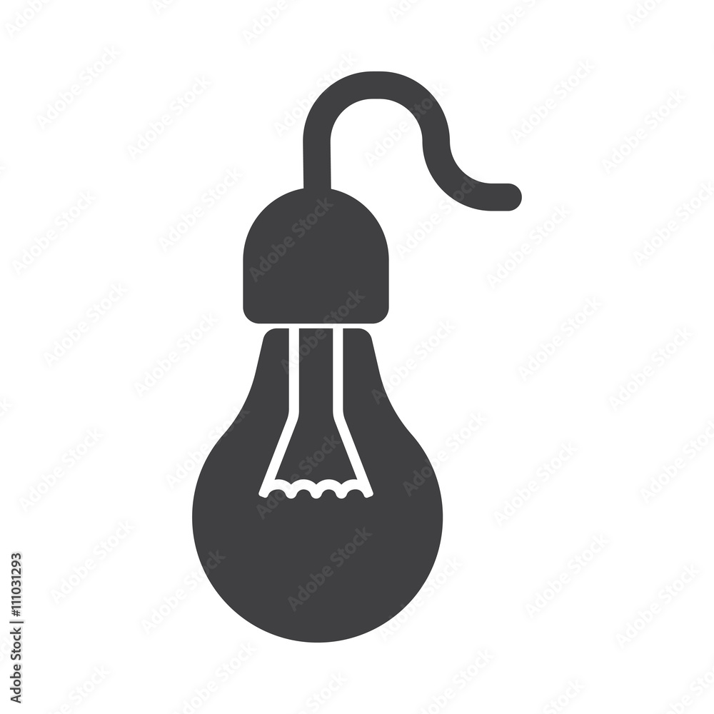 Obraz premium bulb icon.