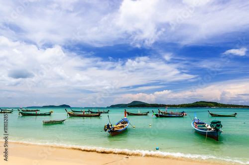 Long-tail boats, Rawai beach, Phuket, Thailand