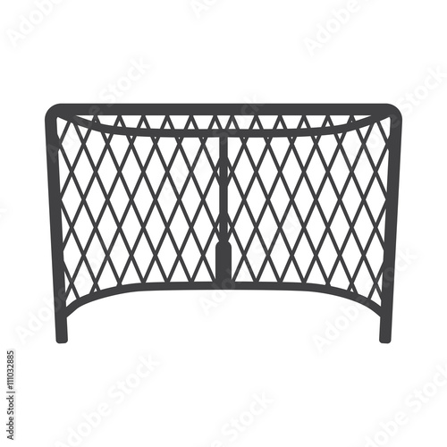 Hockey goal geyts icon.