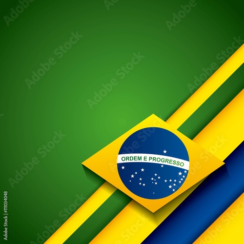 brazil stamp design  photo