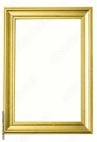 Wallpaper Mural Golden photo frame on background Torontodigital.ca