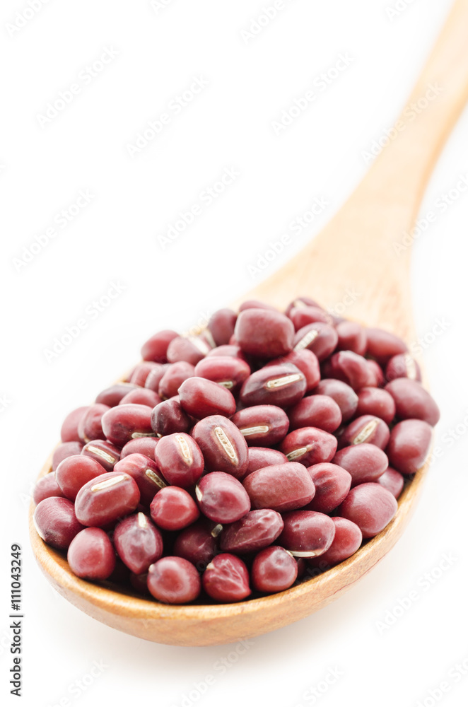 Raw azuki beans. Raw azuki beans.