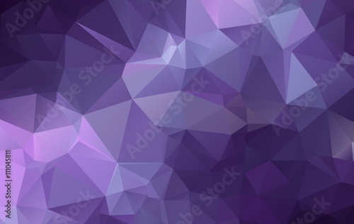 Abstract polygonal triangular background - vector illustration.e