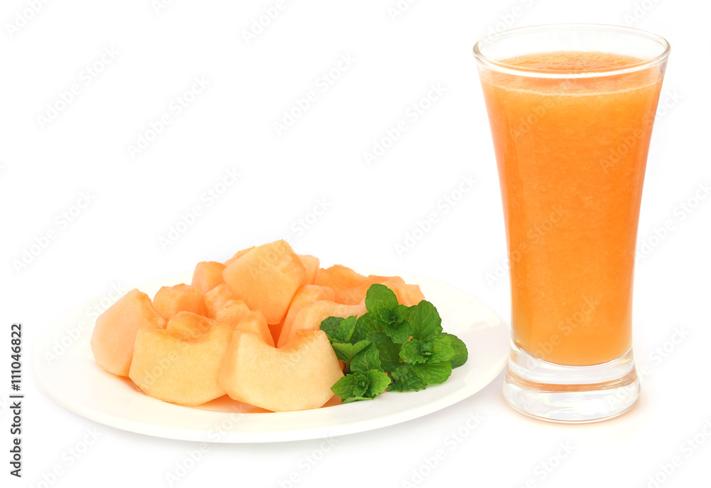 Juice of cucumis melo or muskmelon