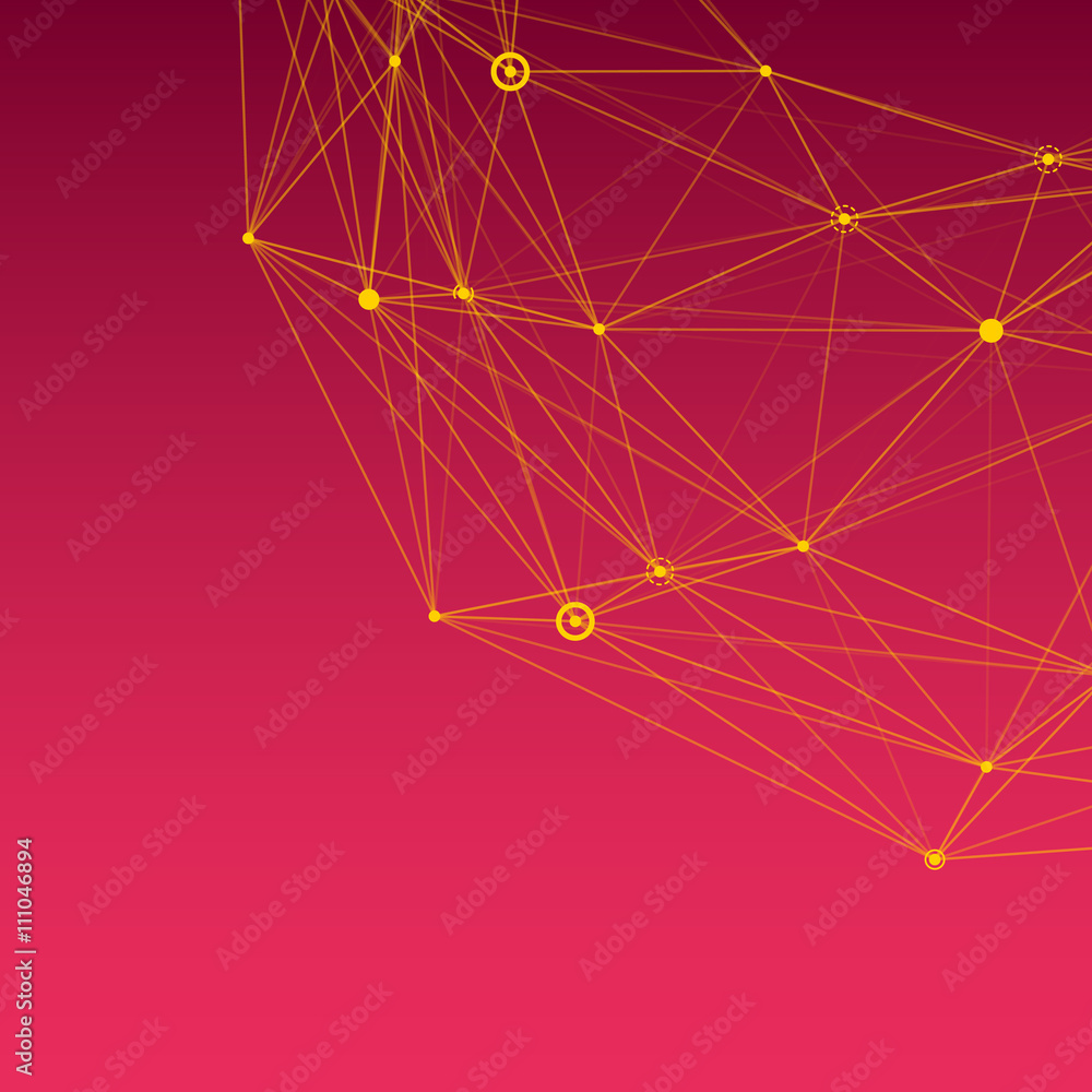 Abstract background with dotted grid Abstract background with dotted grid