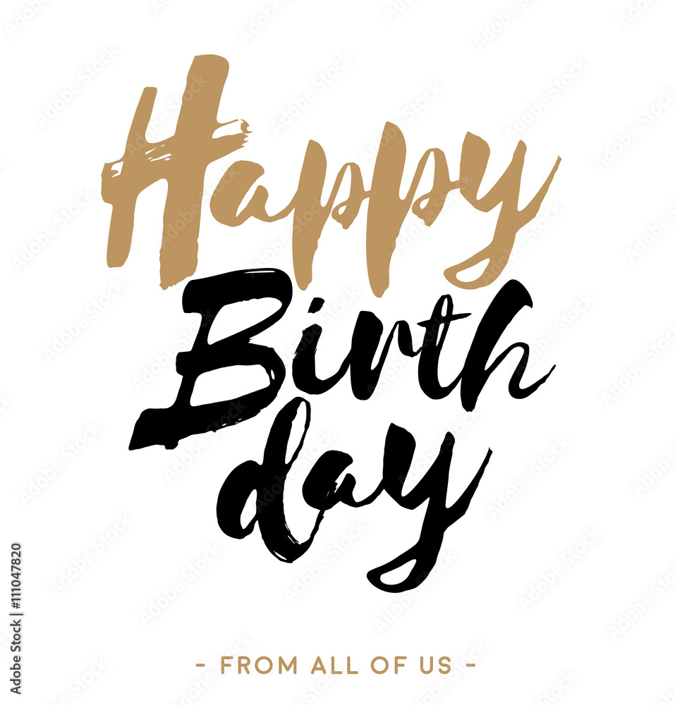 Obraz premium Happy birthday