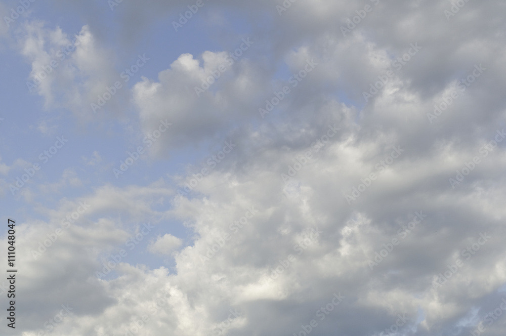 Sky with clouds in Nature