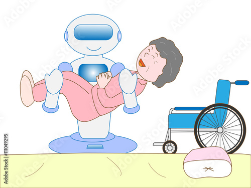 介護するロボット