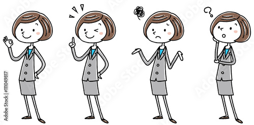 イラスト素材 ビジネス スーツの女性 ポーズ 全身 バリエーション Stock Vector Adobe Stock イラスト素材 ビジネス スーツの女性 ポーズ 全身 バリエーション Stock Vector Adobe Stock