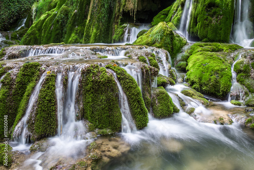 Waterfalls at Entzia mountain range (Spain)