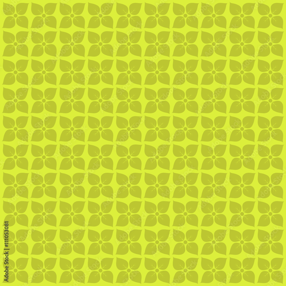 Vector pattern with leaves. Vector pattern with leaves.